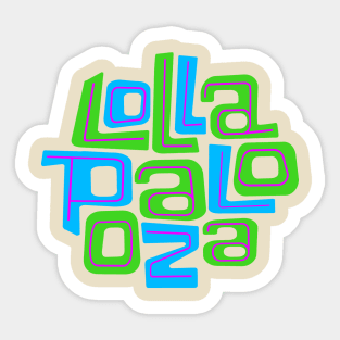 LoLLAPALooZA Sticker